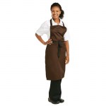 b428-whites-polycotton-bib-apron-chocolate